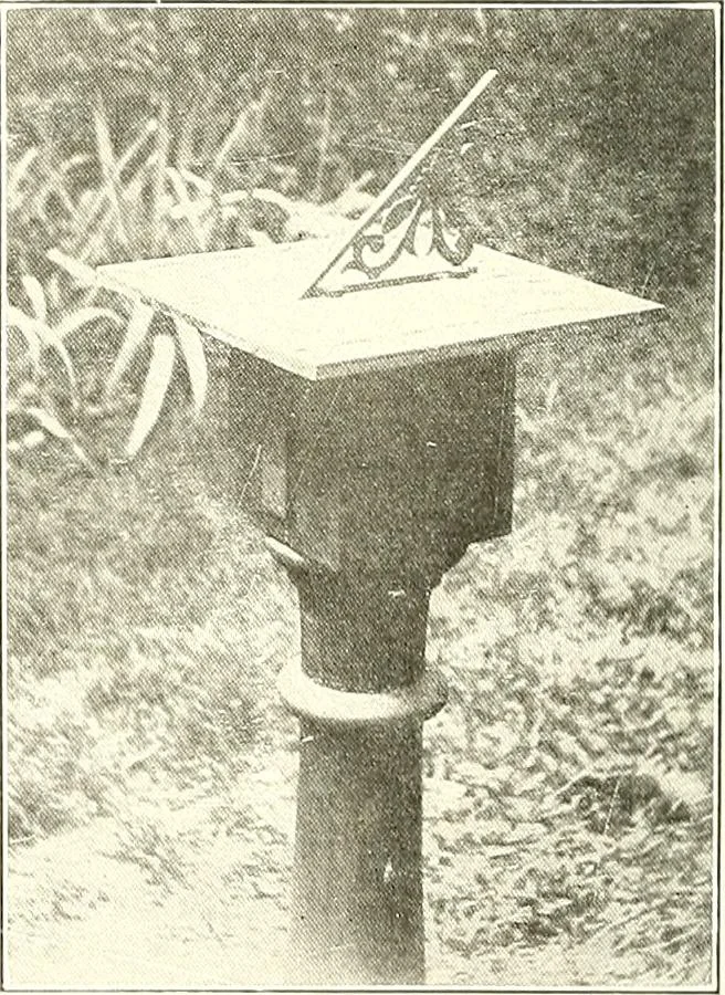 An illustration from Time and its measurement, 1909, leaf 21