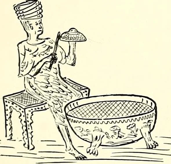 An illustration from Time and its measurement, 1909, leaf 22