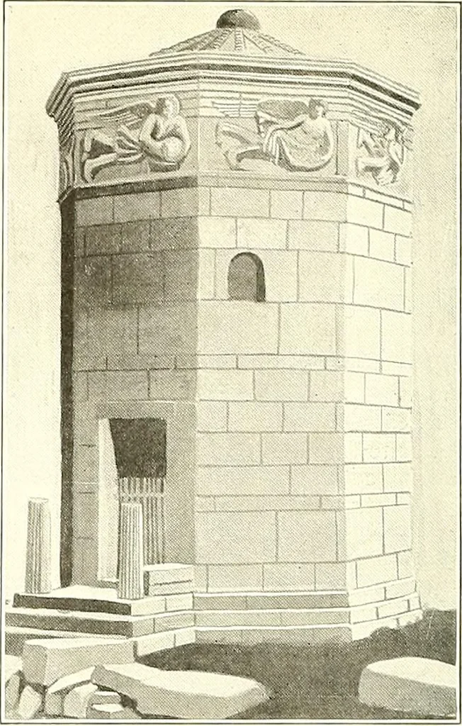 An illustration from Time and its measurement, 1909, leaf 23