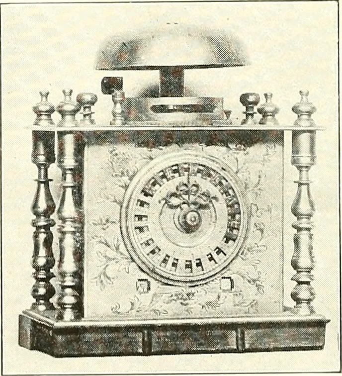 An illustration from Time and its measurement, 1909, leaf 29
