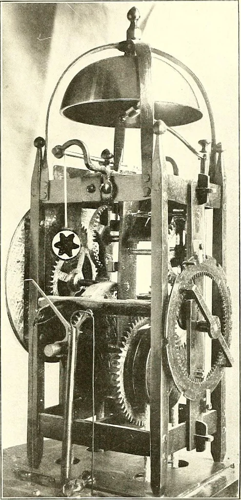 An illustration from Time and its measurement, 1909, leaf 44