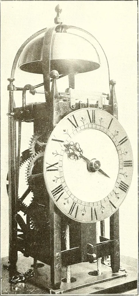 An illustration from Time and its measurement, 1909, leaf 45