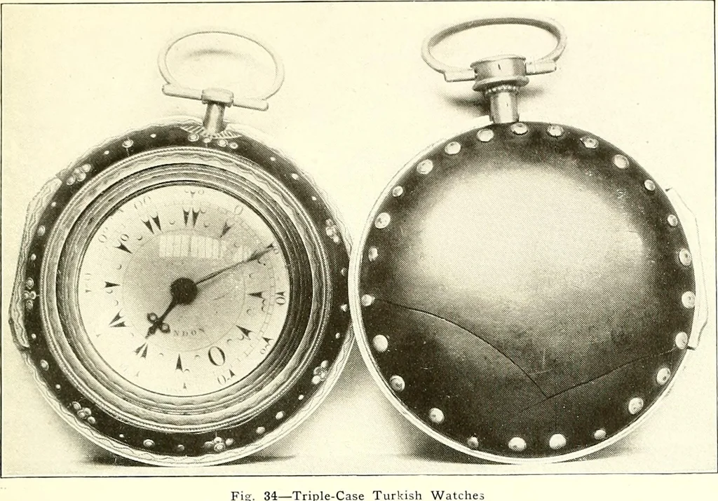 An illustration from Time and its measurement, 1909, leaf 46