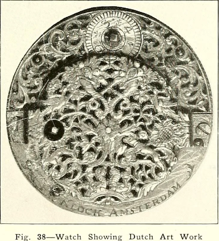 An illustration from Time and its measurement, 1909, leaf 46