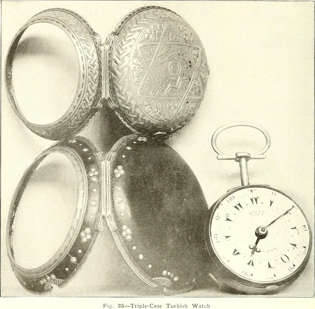 An illustration from Time and its measurement, 1909, leaf 47