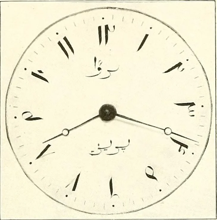 An illustration from Time and its measurement, 1909, leaf 50