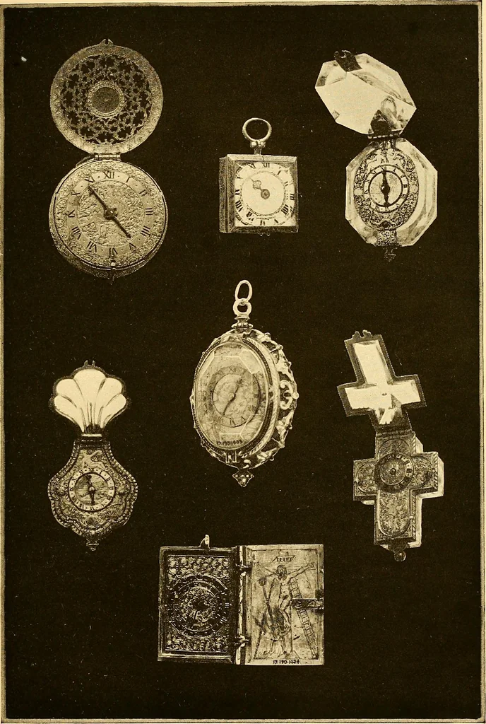 An illustration from Time telling through the ages, 1919, leaf 174