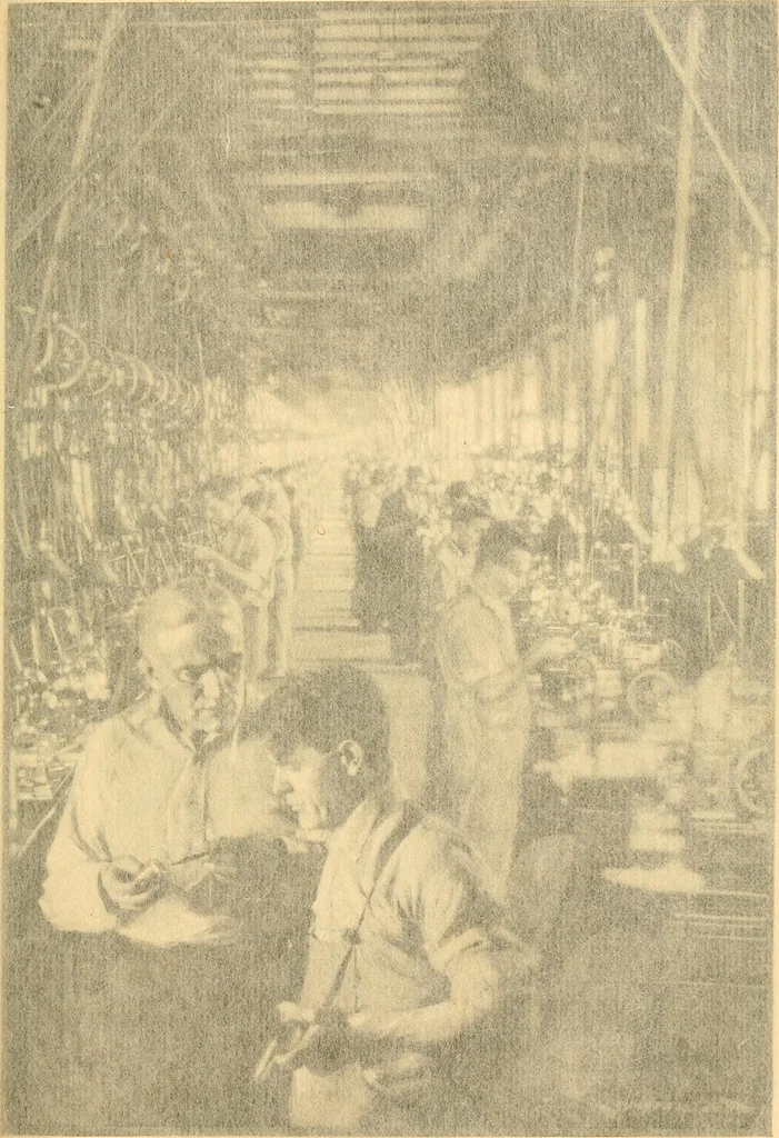 An illustration from Time telling through the ages, 1919, leaf 284
