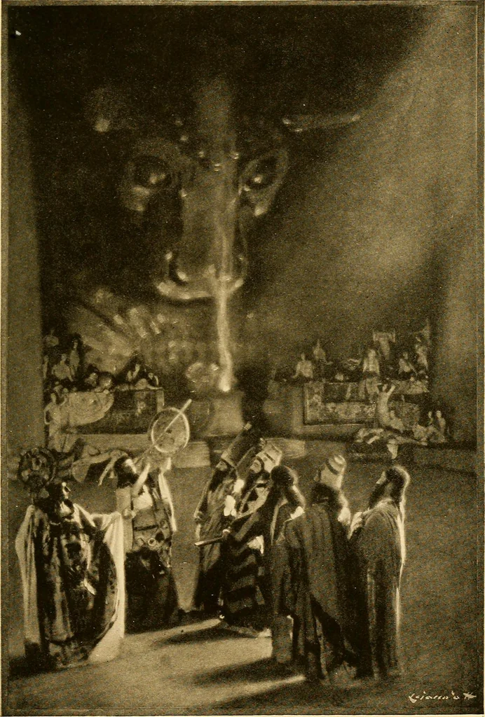 An illustration from Time telling through the ages, 1919, leaf 54