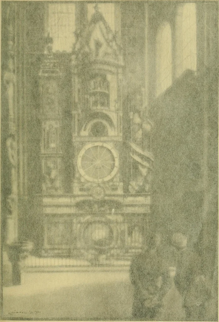 An illustration from Time telling through the ages, 1919, leaf 108