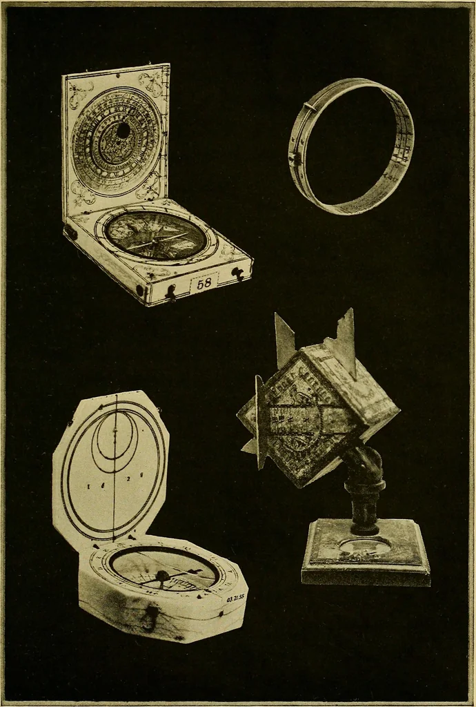 An illustration from Time telling through the ages, 1919, leaf 122
