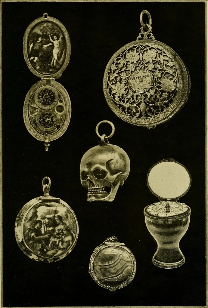 An illustration from Time telling through the ages, 1919, leaf 198