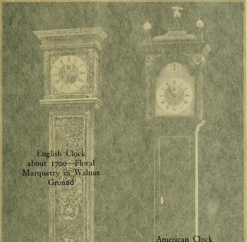 An illustration from Time telling through the ages, 1919, leaf 232