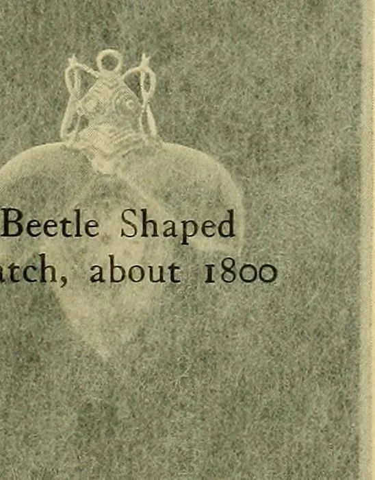 An illustration from Time telling through the ages, 1919, leaf 244