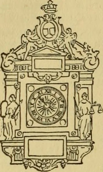 An illustration from Time telling through the ages, 1919, leaf 361