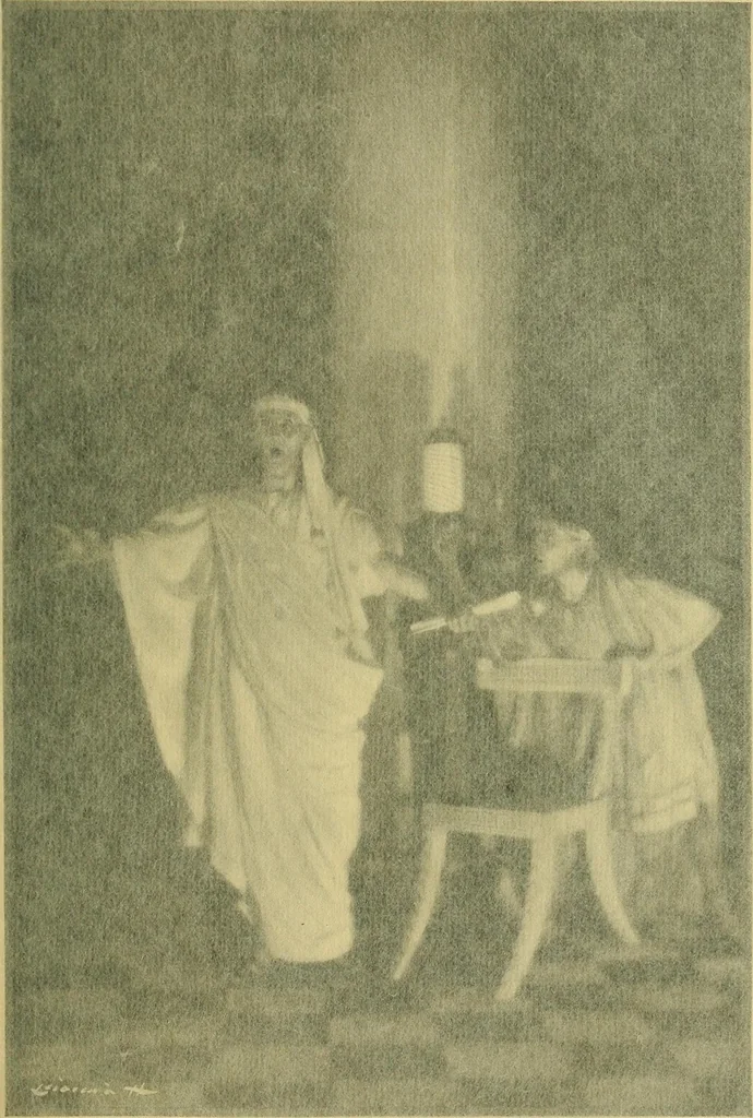 An illustration from Time telling through the ages, 1919, leaf 72