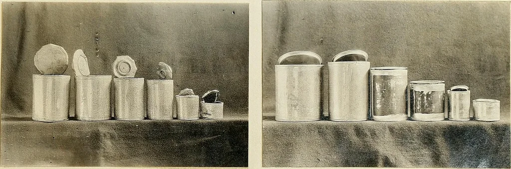 An illustration from Tin can toys and how to make them, 1916, leaf 12