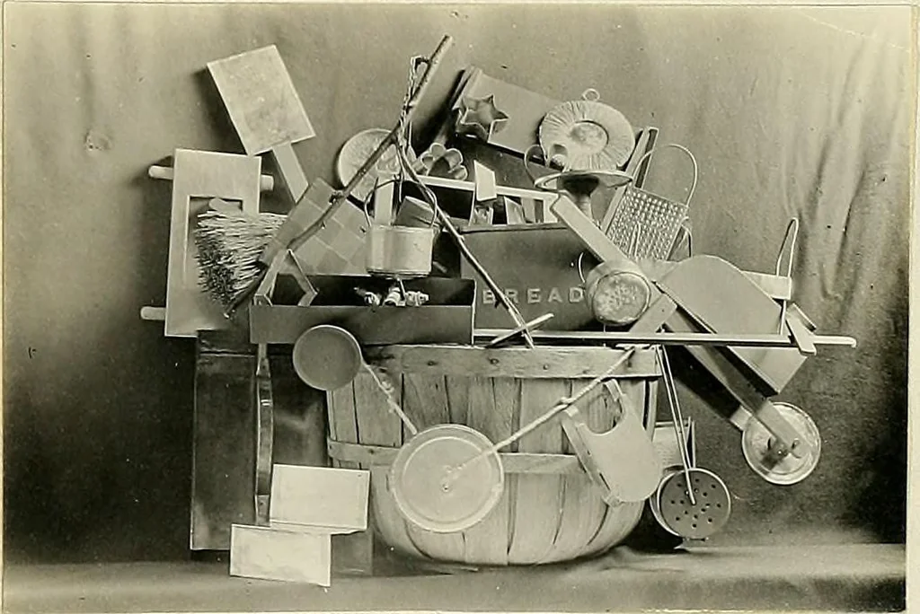 An illustration from Tin can toys and how to make them, 1916, leaf 20