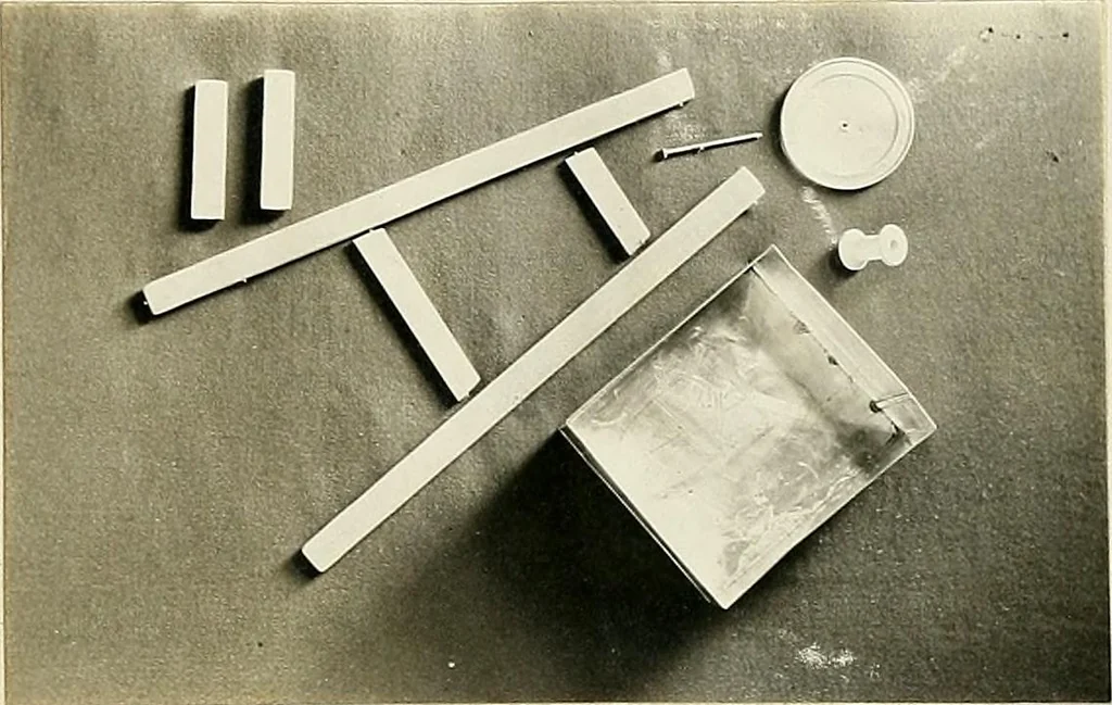 An illustration from Tin can toys and how to make them, 1916, leaf 58