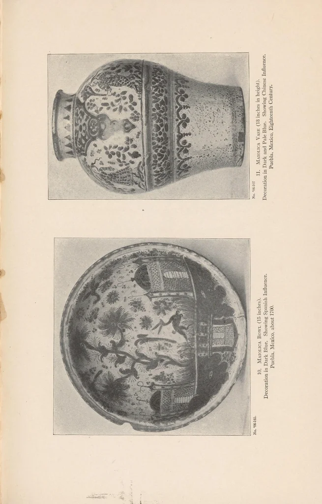 An illustration from Tin enamelled pottery : maiolica, delft, and other stanniferous faience, 1907, leaf 39