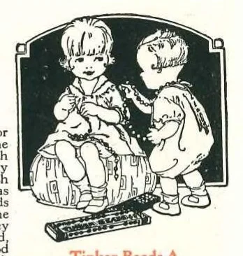 An illustration from Tinker Toys 1924, 1924, leaf 9