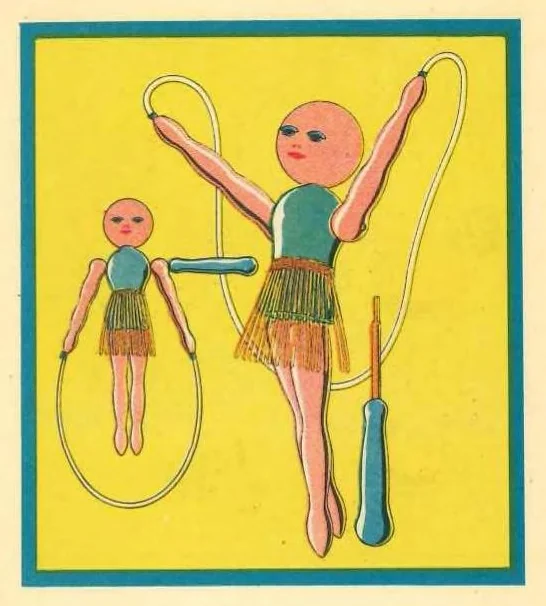 An illustration from Tinker Toys 1929, 1929, leaf 12