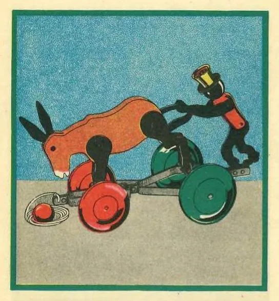 An illustration from Tinker Toys 1929, 1929, leaf 13