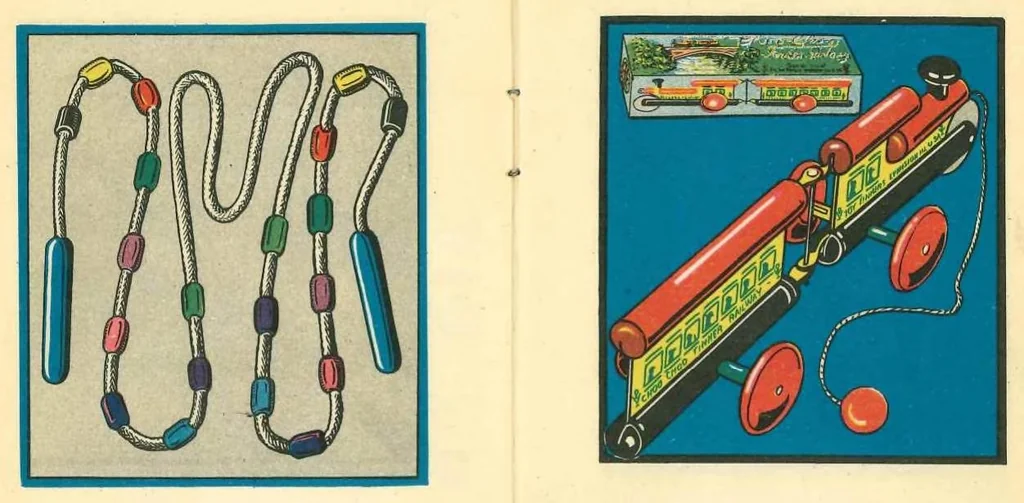 An illustration from Tinker Toys 1929, 1929, leaf 5