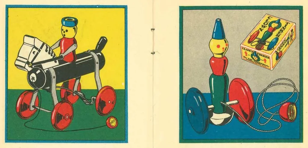An illustration from Tinker Toys 1929, 1929, leaf 7