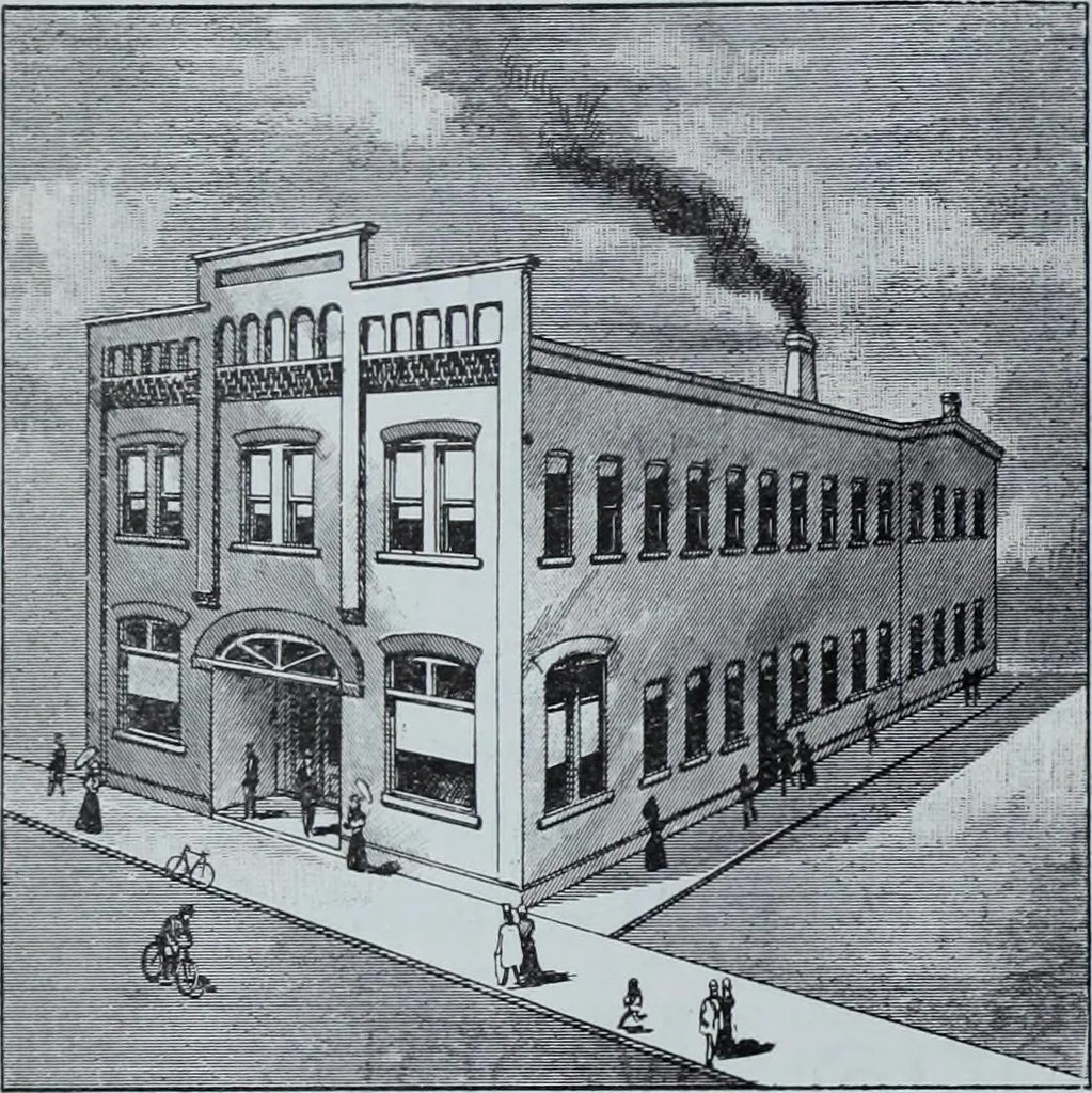 An illustration from Tissus et nouveauts 1900, 1900, leaf 109