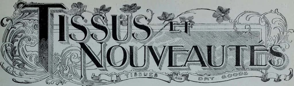 An illustration from Tissus et nouveauts 1900, 1900, leaf 120