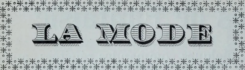 An illustration from Tissus et nouveauts 1900, 1900, leaf 133