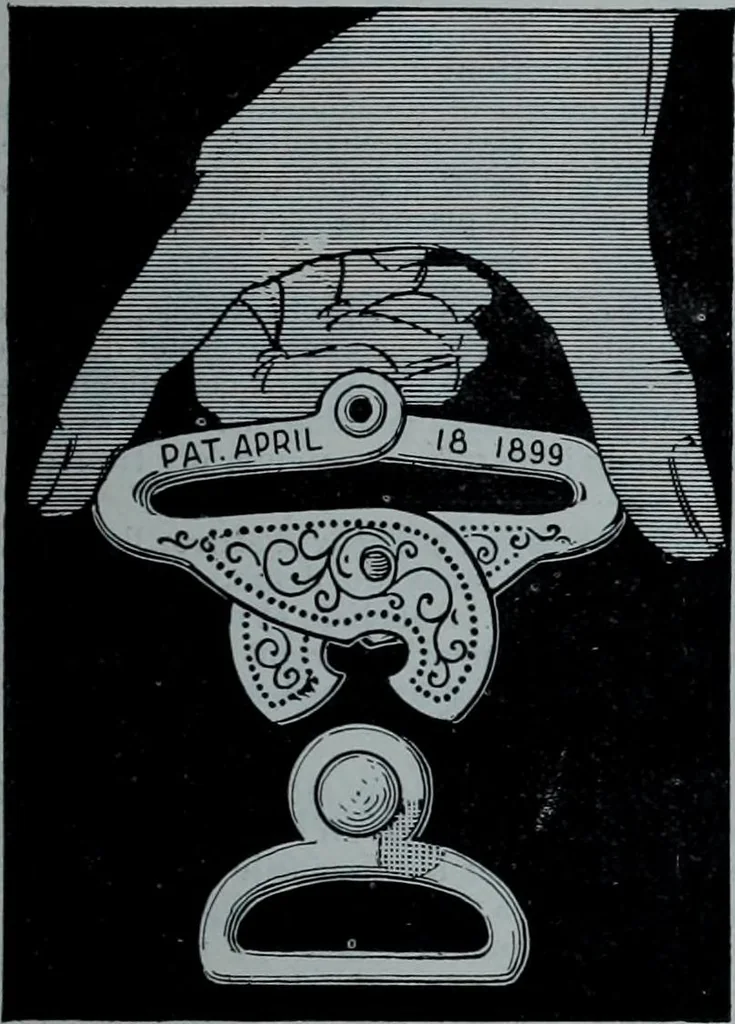 An illustration from Tissus et nouveauts 1900, 1900, leaf 144