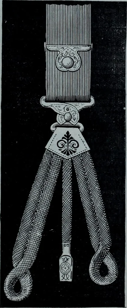 An illustration from Tissus et nouveauts 1900, 1900, leaf 144