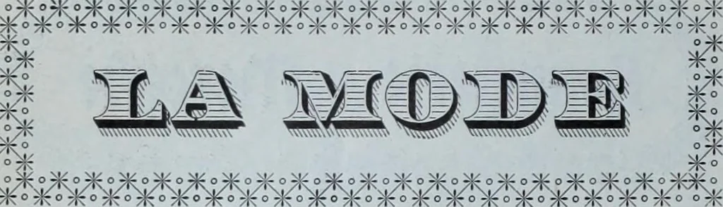 An illustration from Tissus et nouveauts 1900, 1900, leaf 173