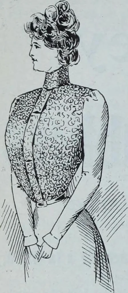An illustration from Tissus et nouveauts 1900, 1900, leaf 187