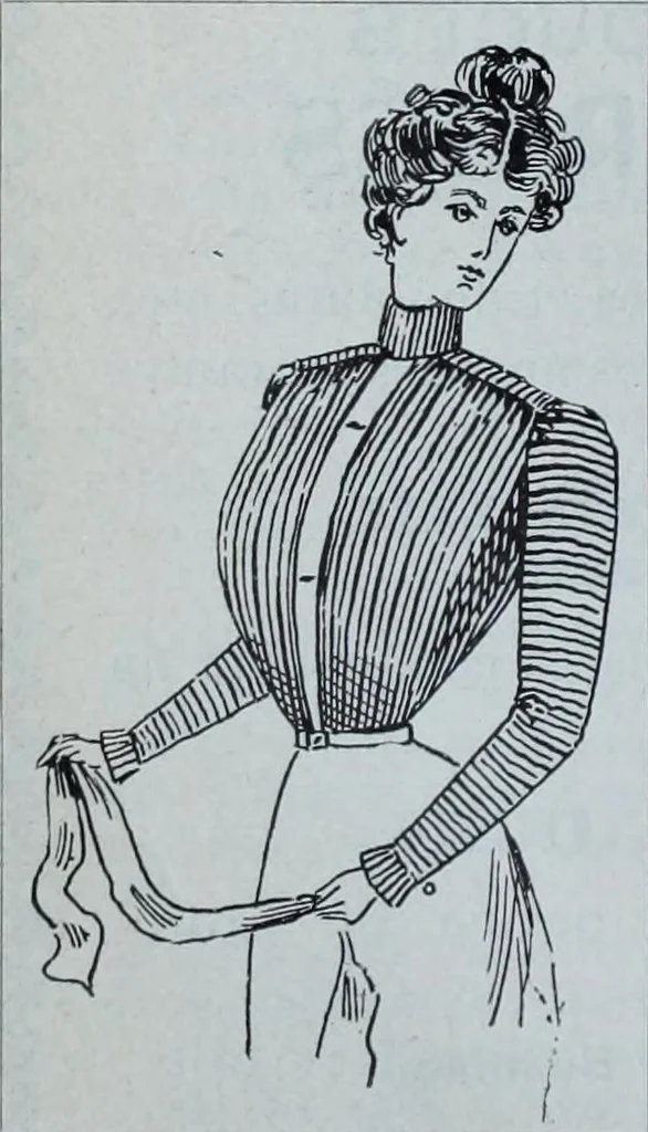 An illustration from Tissus et nouveauts 1900, 1900, leaf 187