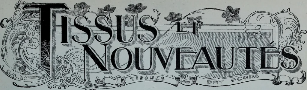 An illustration from Tissus et nouveauts 1900, 1900, leaf 200