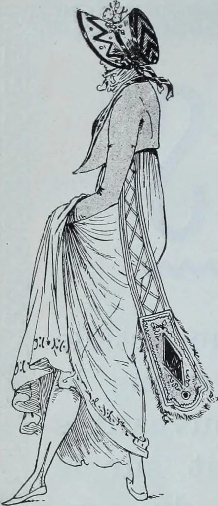 An illustration from Tissus et nouveauts 1900, 1900, leaf 239