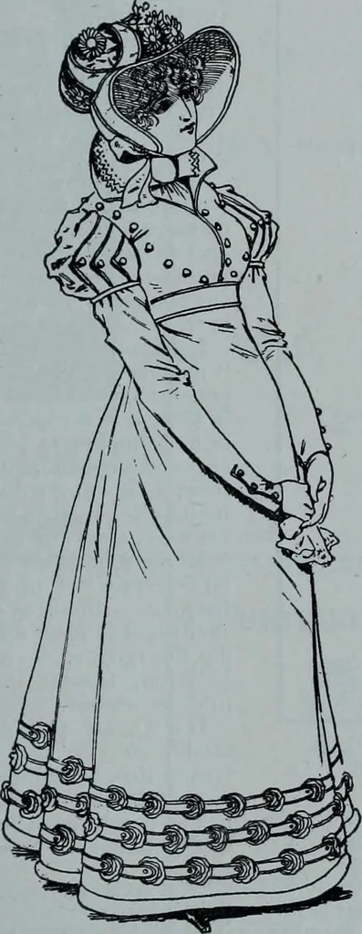 An illustration from Tissus et nouveauts 1900, 1900, leaf 246
