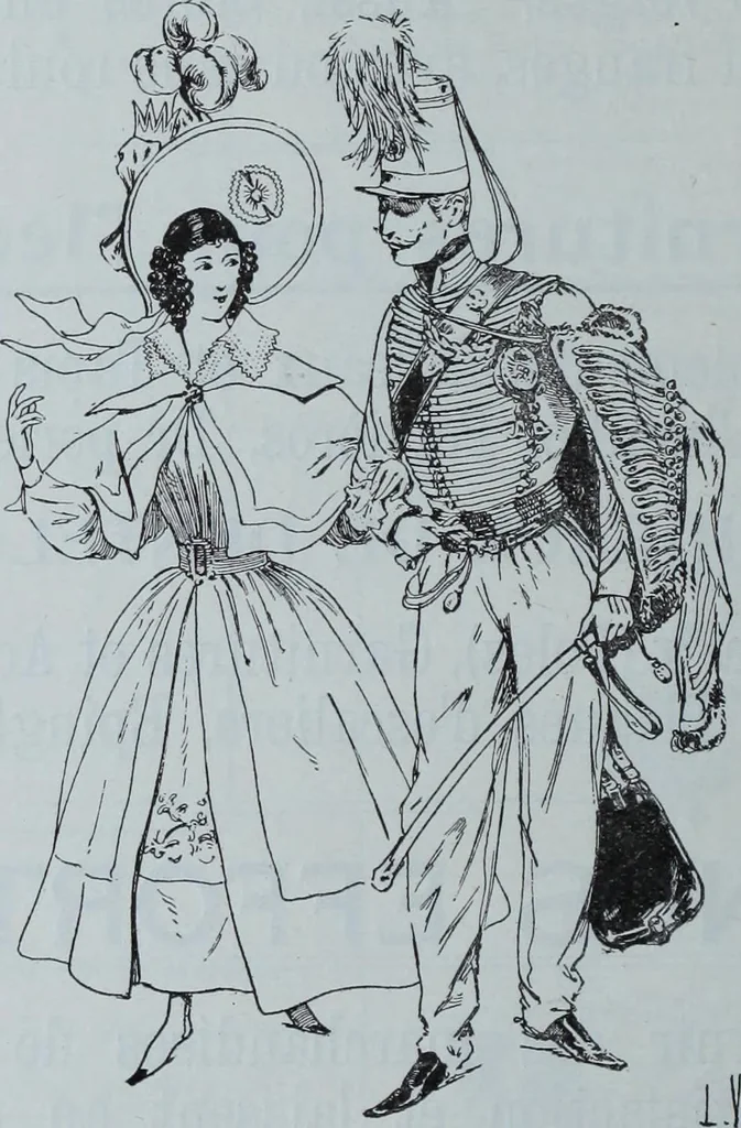 An illustration from Tissus et nouveauts 1900, 1900, leaf 251