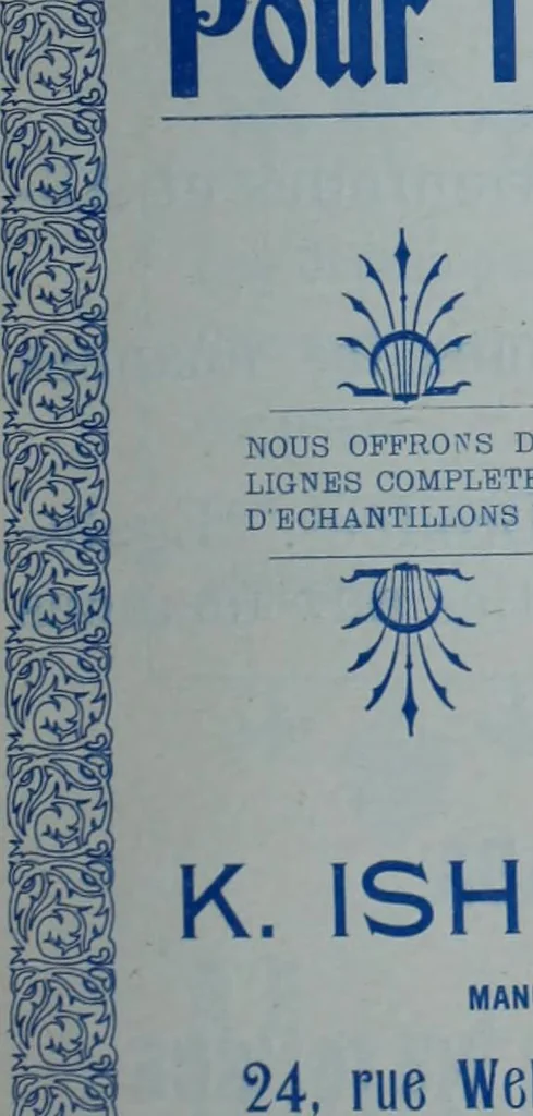 An illustration from Tissus et nouveauts 1900, 1900, leaf 252