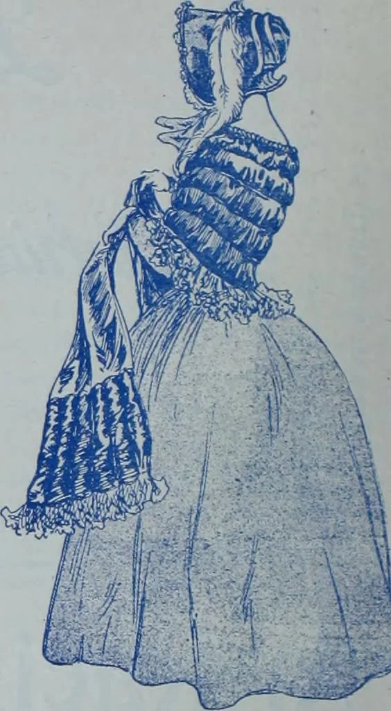 An illustration from Tissus et nouveauts 1900, 1900, leaf 257
