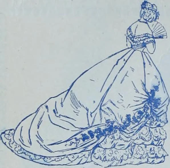 An illustration from Tissus et nouveauts 1900, 1900, leaf 259