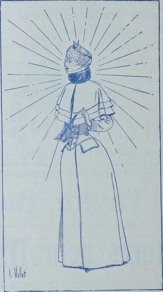 An illustration from Tissus et nouveauts 1900, 1900, leaf 263