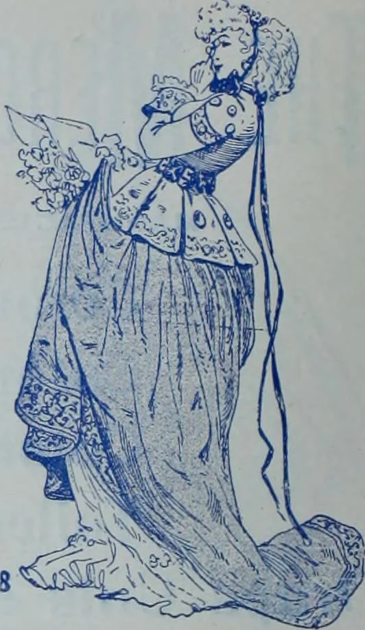 An illustration from Tissus et nouveauts 1900, 1900, leaf 263
