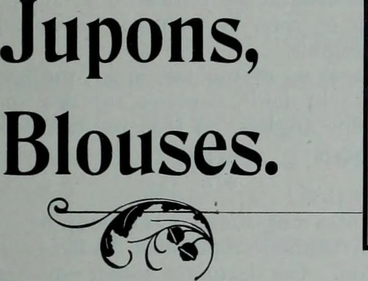 An illustration from Tissus et nouveauts 1900, 1900, leaf 32