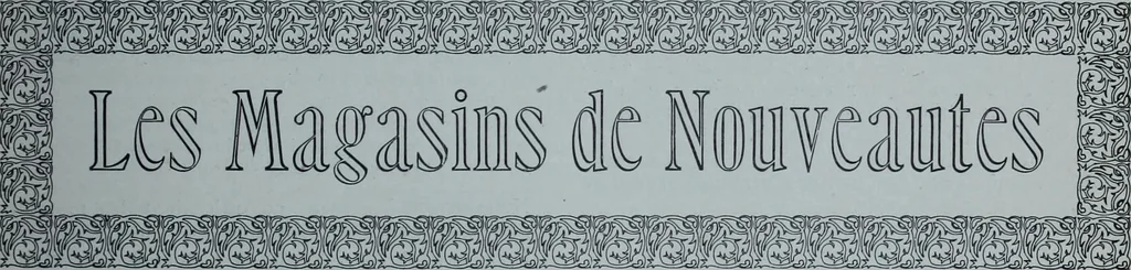 An illustration from Tissus et nouveauts 1900, 1900, leaf 320