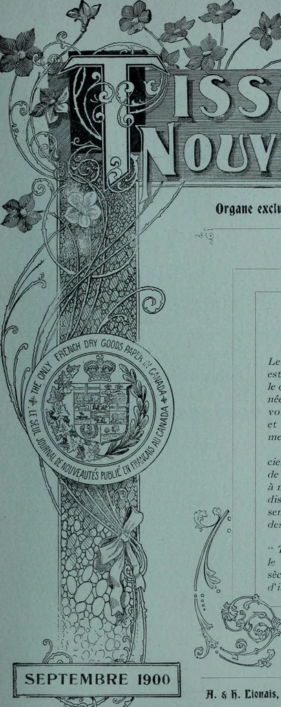 An illustration from Tissus et nouveauts 1900, 1900, leaf 358