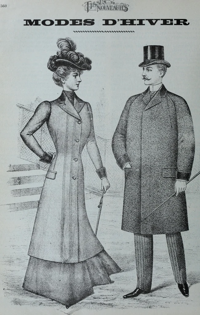 An illustration from Tissus et nouveauts 1900, 1900, leaf 365